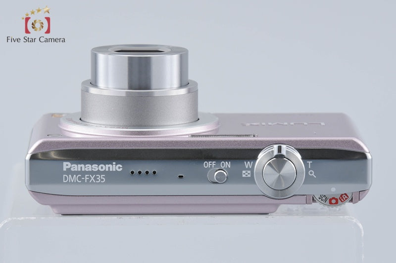Panasonic LUMIX DMC-FX35 Pink 10.1 MP Digital Camera [Japanese Language Only]