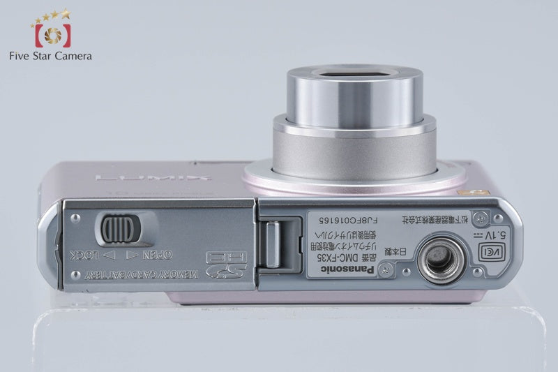Panasonic LUMIX DMC-FX35 Pink 10.1 MP Digital Camera [Japanese Language Only]