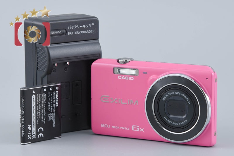 Casio EXILIM EX-ZS35 Pink 20.1 MP Digital Camera