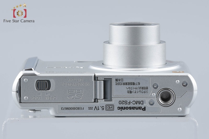 Panasonic LUMIX DMC-FS20 Silver 10.1 MP Digital Camera [Japanese Language Only]