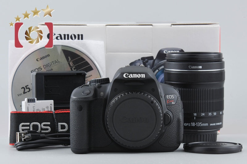 "Count 2,527" Canon EOS Kiss X6i / Rebal T4i / 650D 18.0 MP 18-135 Lens w/ Box