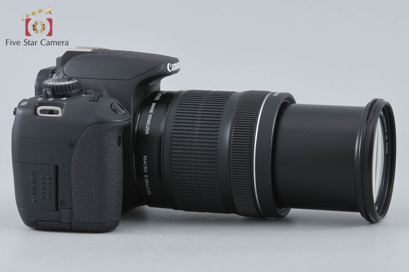 "Count 2,527" Canon EOS Kiss X6i / Rebal T4i / 650D 18.0 MP 18-135 Lens w/ Box