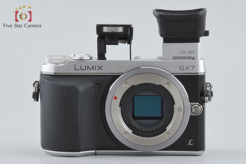 Panasonic LUMIX DMC-GX7 Silver 16.0 MP Digital Camera [Japanese Language Only]
