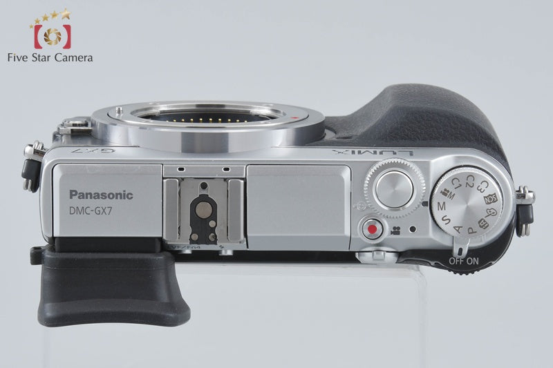 Panasonic LUMIX DMC-GX7 Silver 16.0 MP Digital Camera [Japanese Language Only]