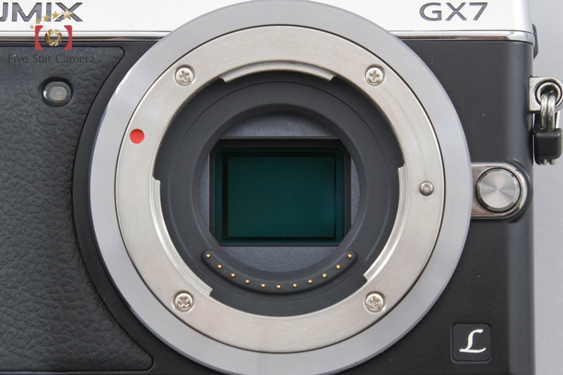 Panasonic LUMIX DMC-GX7 Silver 16.0 MP Digital Camera [Japanese Language Only]