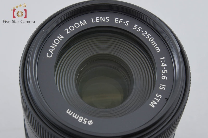 Canon EF-S 55-250mm f/4-5.6 IS STM