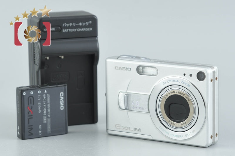 Casio EXILIM EX-Z40 Silver 4.0 MP Digital Camera