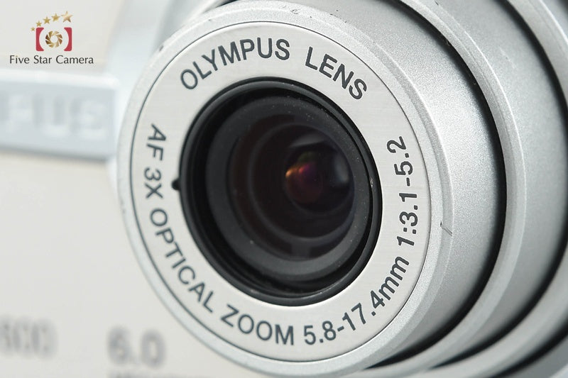 Olympus μ DIGITAL 600 Silver 6.0 MP Digital Camera