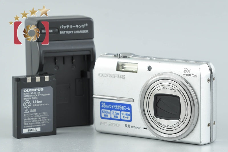 Olympus Camedia FE-200 Silver 6.0 MP Digital Camera