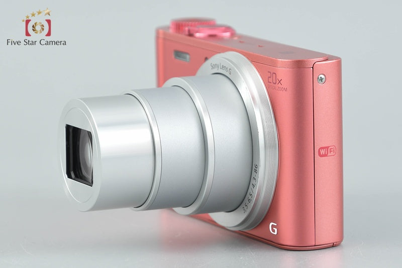 Sony Cyber-Shot DSC-WX350 Pink 18.2 MP Digital Camera [Japanese Language Only]