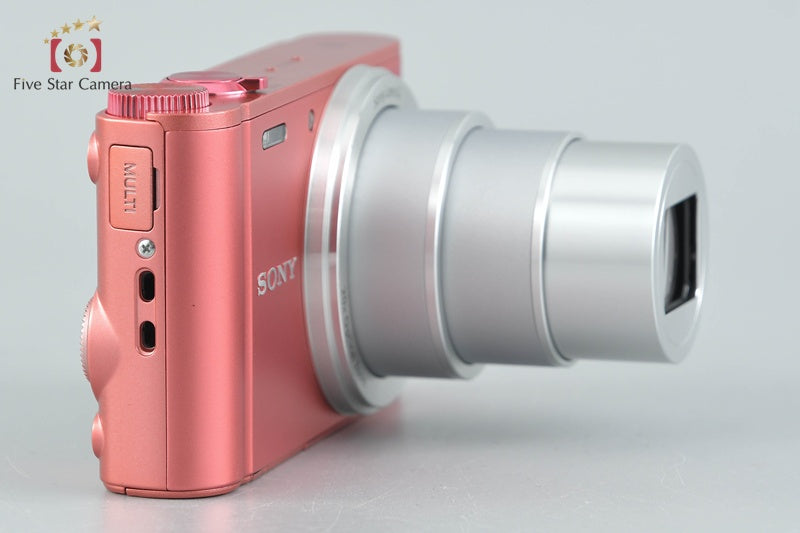 Sony Cyber-Shot DSC-WX350 Pink 18.2 MP Digital Camera [Japanese Language Only]