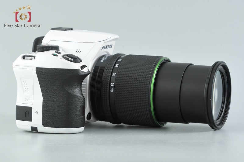 PENTAX K-30 White 16.3 MP DSLR Camera 18-135 Lens