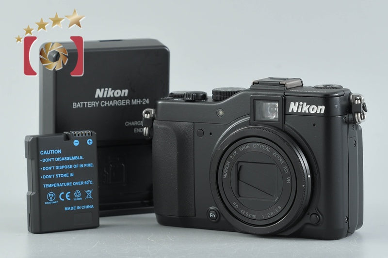Nikon COOLPIX P7000 Black 10.1 MP Digital Camera