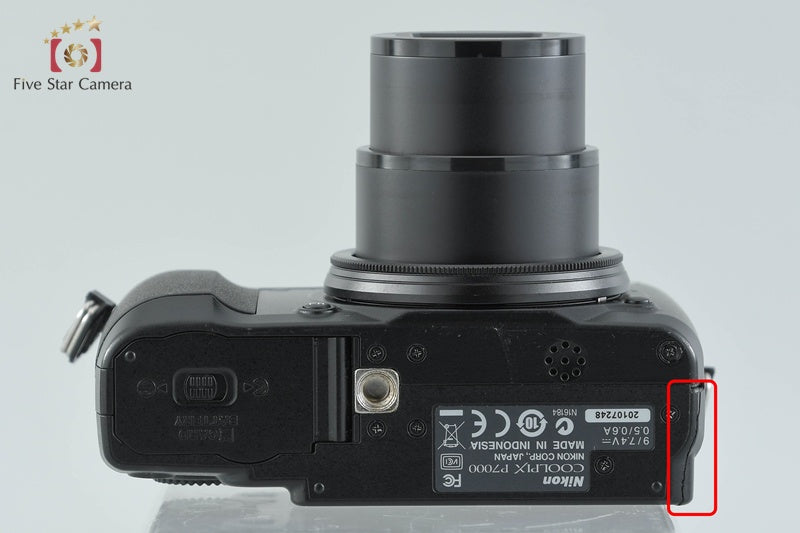 Nikon COOLPIX P7000 Black 10.1 MP Digital Camera