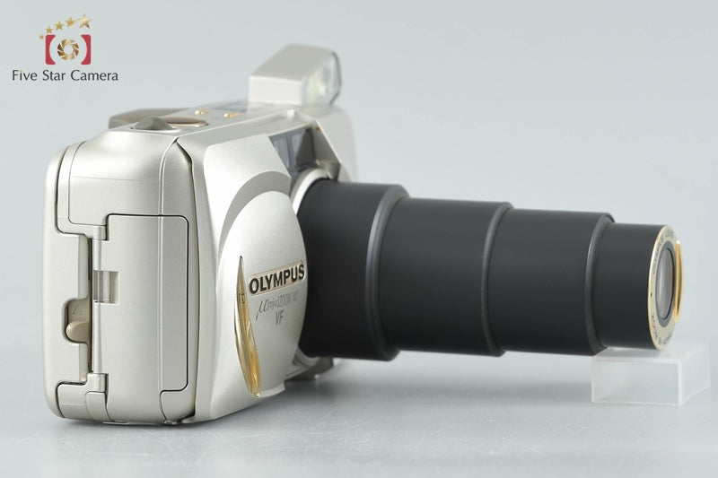 Olympus μ[mju:] ZOOM 140 VF Point & Shoot 35mm Film Camera w/ Box