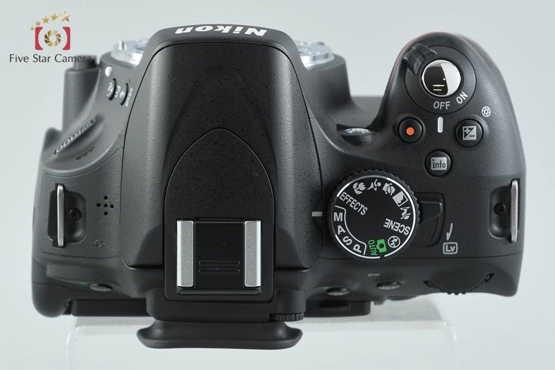 "Shutter count 241" Nikon D5100 16.2 MP DSLR Camera Body w/ Box