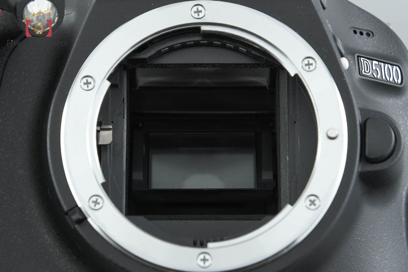 "Shutter count 241" Nikon D5100 16.2 MP DSLR Camera Body w/ Box