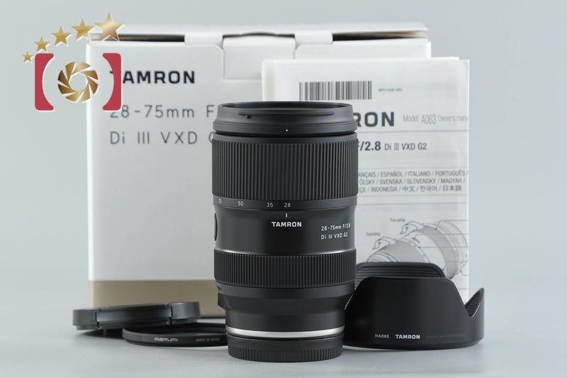 Tamron A063 28-75mm f/2.8 Di III VXD G2 for Sony E Mount w/ Box