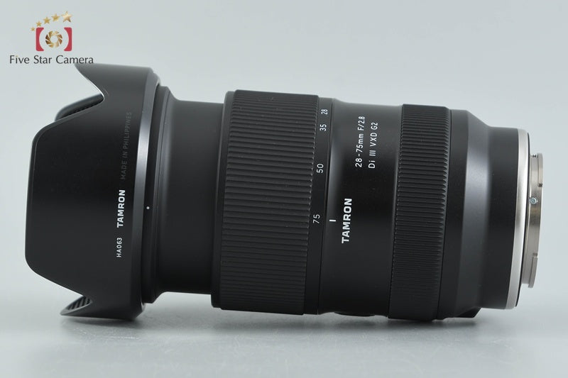 Tamron A063 28-75mm f/2.8 Di III VXD G2 for Sony E Mount w/ Box