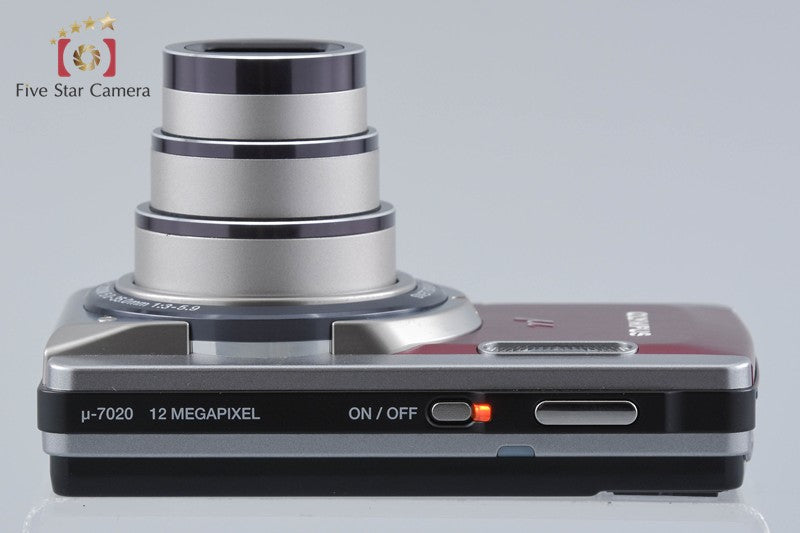 Olympus μ-7020 Red 12.0 MP Digital Camera