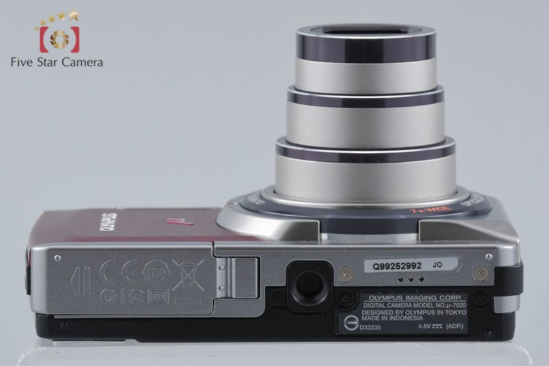 Olympus μ-7020 Red 12.0 MP Digital Camera