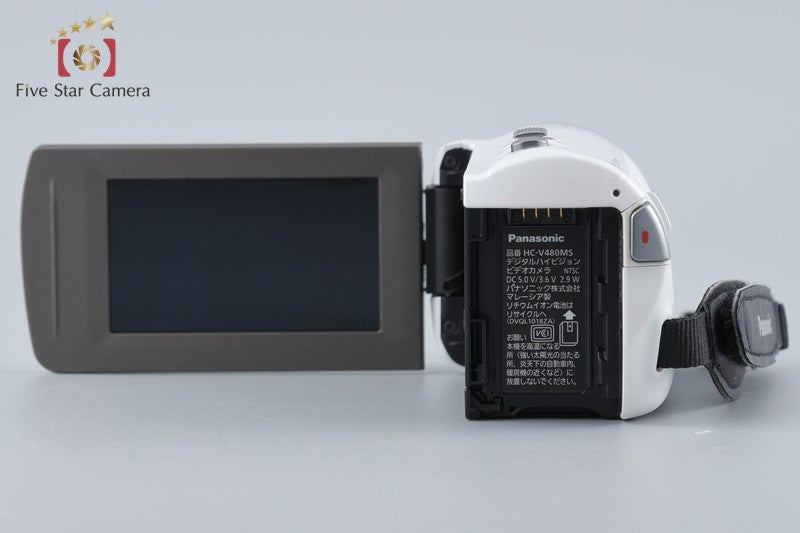 Panasonic HC-V480MS White Digital Hi-Vision Video Camera