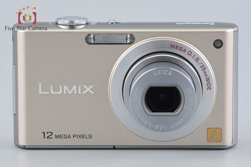 Panasonic LUMIX DMC-FX40 Gold 12.1 MP Digital Camera [Japanese Language Only]