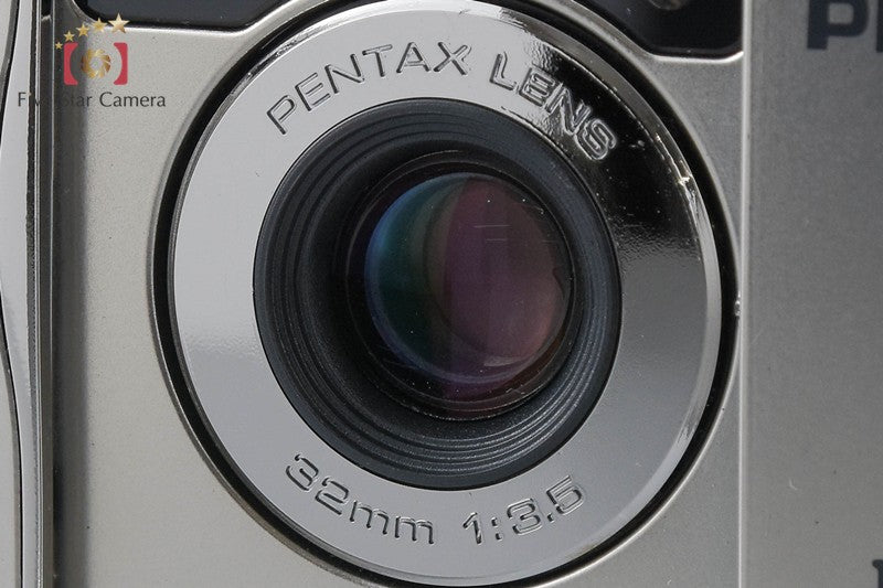 Pentax ESPIO Mini Silver 75th Anniversary 35mm Point & Shoot Film Camera