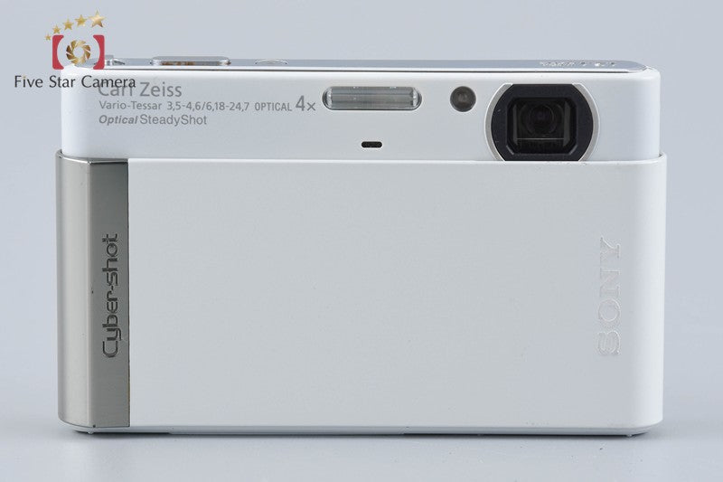Sony Cyber-Shot DSC-T90 White 12.1 MP Digital Camera [Japanese Languag