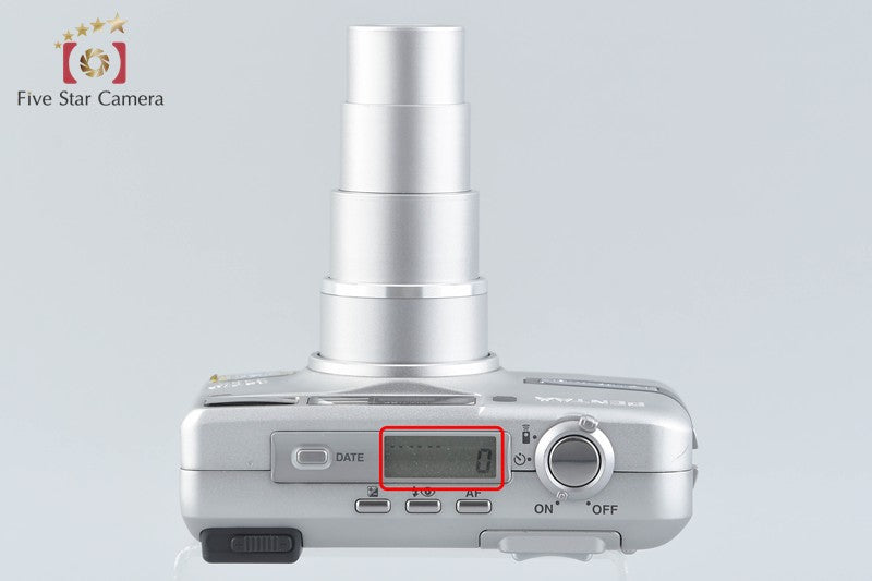 Pentax ESPIO 24EW Silver 35mm Point & Shoot Film Camera