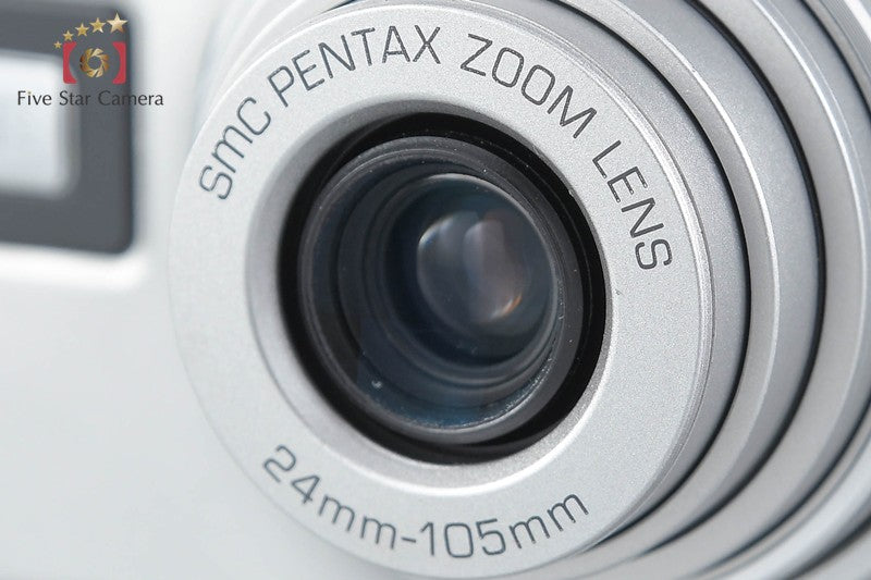Pentax ESPIO 24EW Silver 35mm Point & Shoot Film Camera