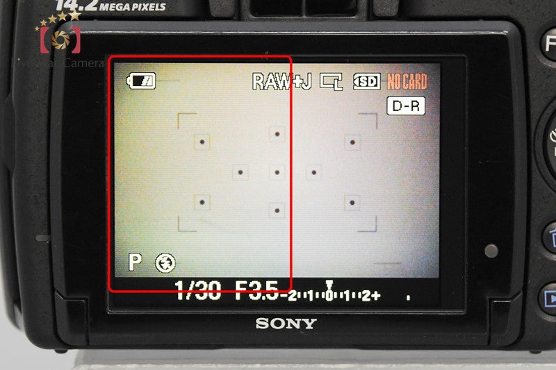 SONY α380 DSLR-A380 14.2 MP 18-55 55-200 Lenses [Japanese Language Only]