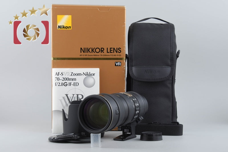 Nikon AF-S NIKKOR 70-200mm f/2.8 G ED VR w/ Box
