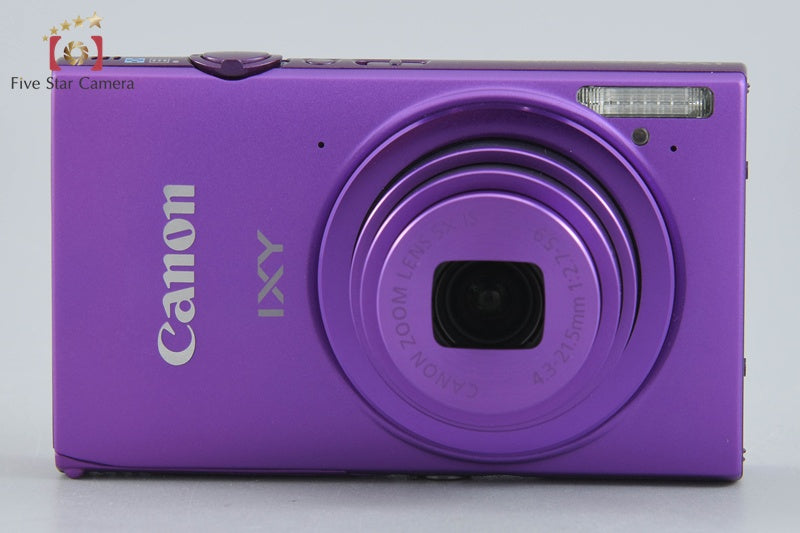 Canon IXY 430F Purple 16.1 MP Digital Camera w/ Box