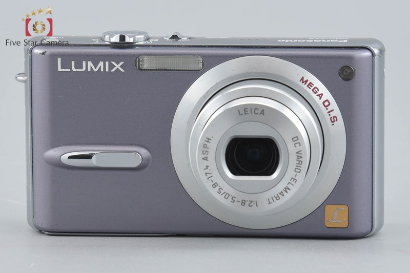 Panasonic LUMIX DMC-FX9 Mauve Gray 6.0 MP Digital Camera