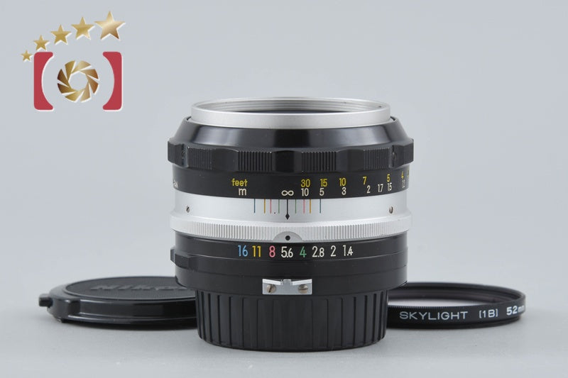Nikon NIKKOR-S Auto 50mm f/1.4 Non Ai Lens