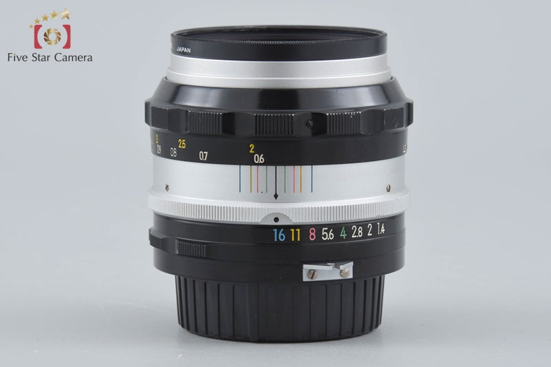 Nikon NIKKOR-S Auto 50mm f/1.4 Non Ai Lens