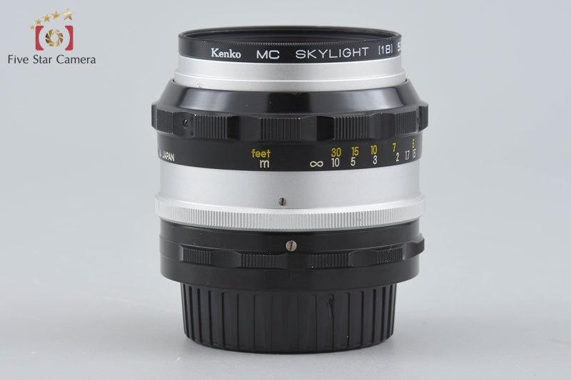 Nikon NIKKOR-S Auto 50mm f/1.4 Non Ai Lens