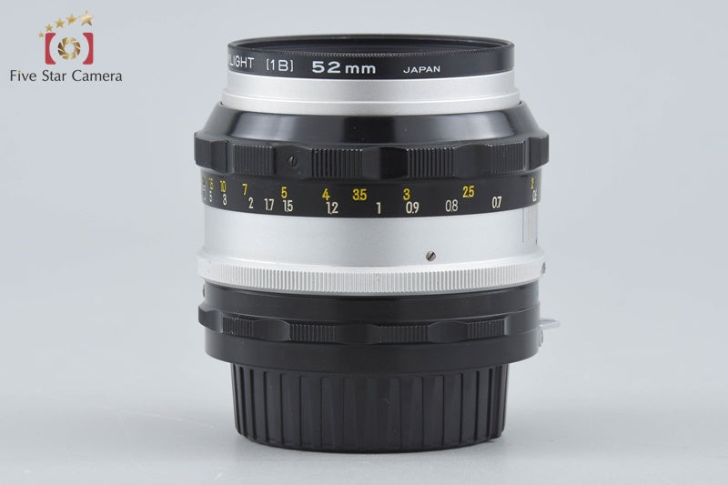 Nikon NIKKOR-S Auto 50mm f/1.4 Non Ai Lens