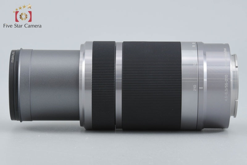 Sony E 55-210mm f/4.5-6.3 OSS Silver SEL55210