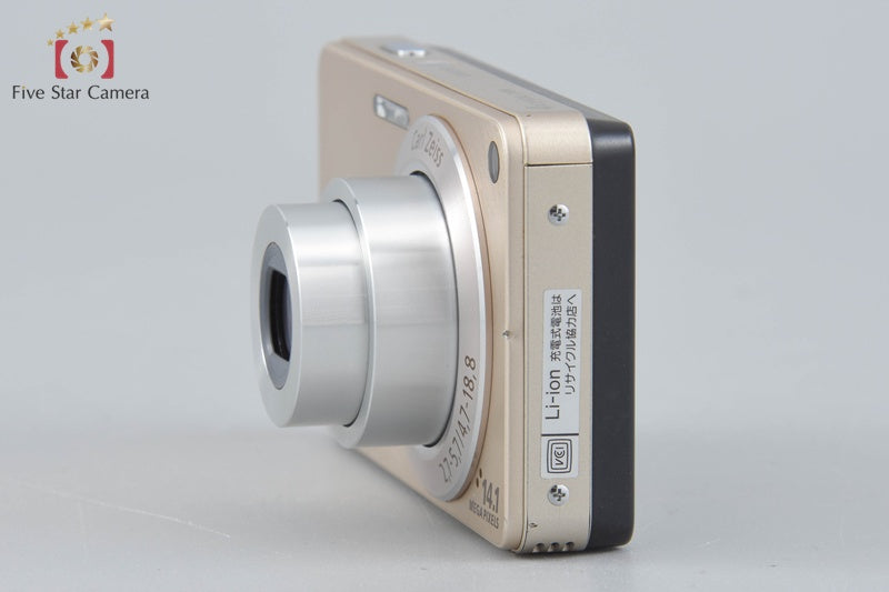 Sony Cyber-Shot DSC-W350 Gold 14.1 MP Digital Camera [Japanese Language Only]