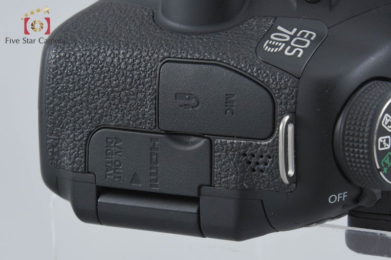 Canon EOS 70D 20.2 MP Digital SLR Camera Body