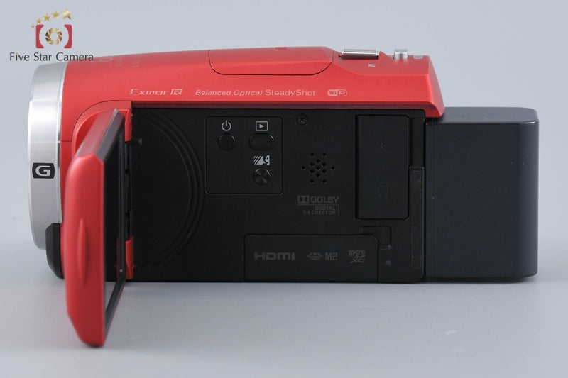Sony Handycam HDR-CX680 Red Digital HD Video Camera [Multiple Languages]