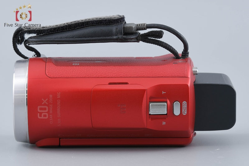 Sony Handycam HDR-CX680 Red Digital HD Video Camera [Multiple Languages]