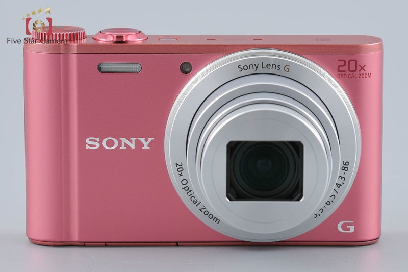Sony Cyber-Shot DSC-WX350 Pink 18.2 MP Digital Camera [Multiple Languages]