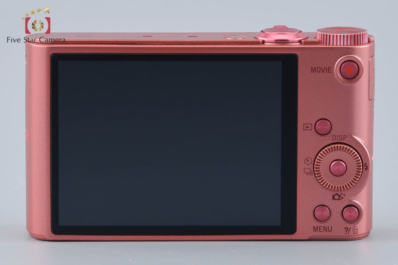 Sony Cyber-Shot DSC-WX350 Pink 18.2 MP Digital Camera [Multiple Languages]