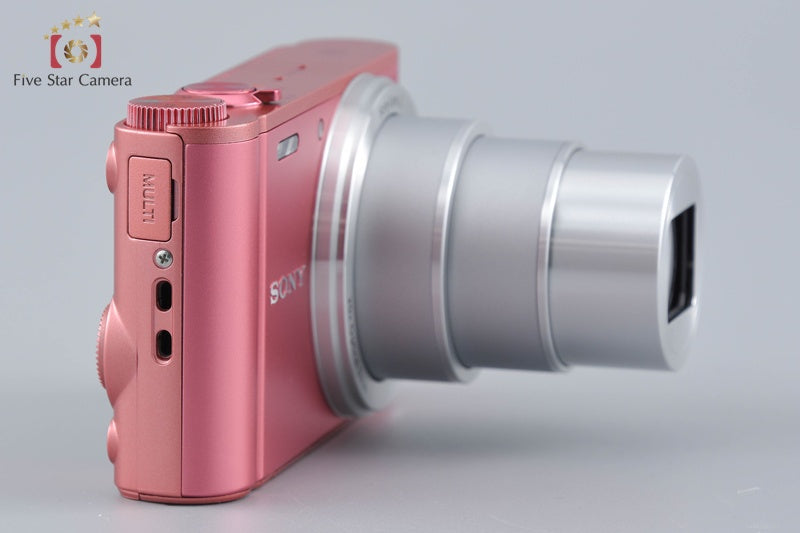 Sony Cyber-Shot DSC-WX350 Pink 18.2 MP Digital Camera [Multiple Languages]