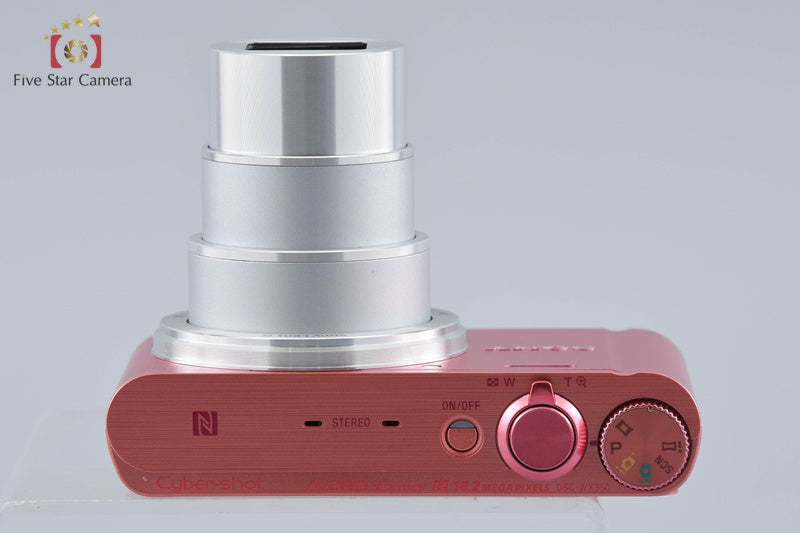Sony Cyber-Shot DSC-WX350 Pink 18.2 MP Digital Camera [Multiple Languages]