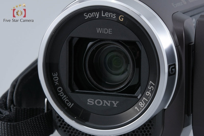 SONY HANDYCAM HDR-CX675 Bordeaux Brown Digital HD Camcorder [Multiple Languages]