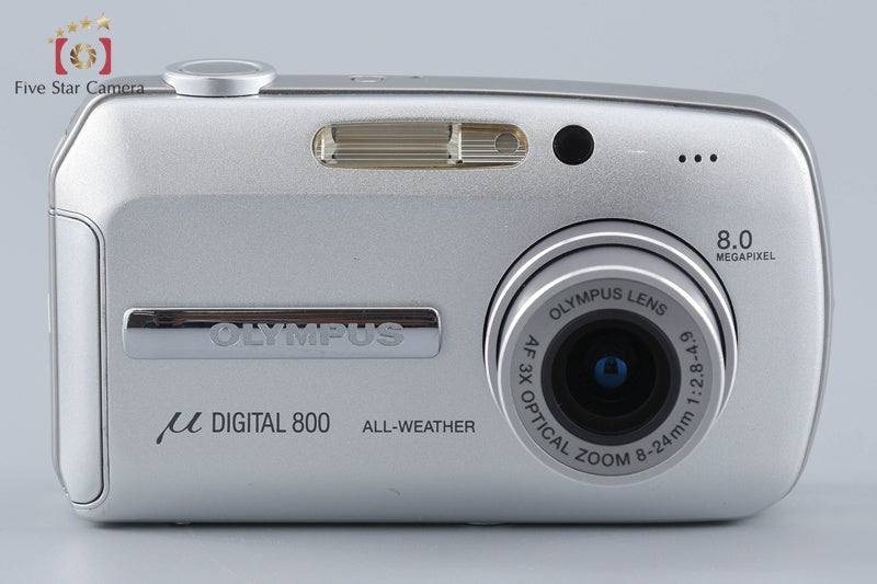Olympus μ DIGITAL 800 Silver 8.0 MP Digital Camera